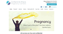 Desktop Screenshot of ithacapregnancy.com